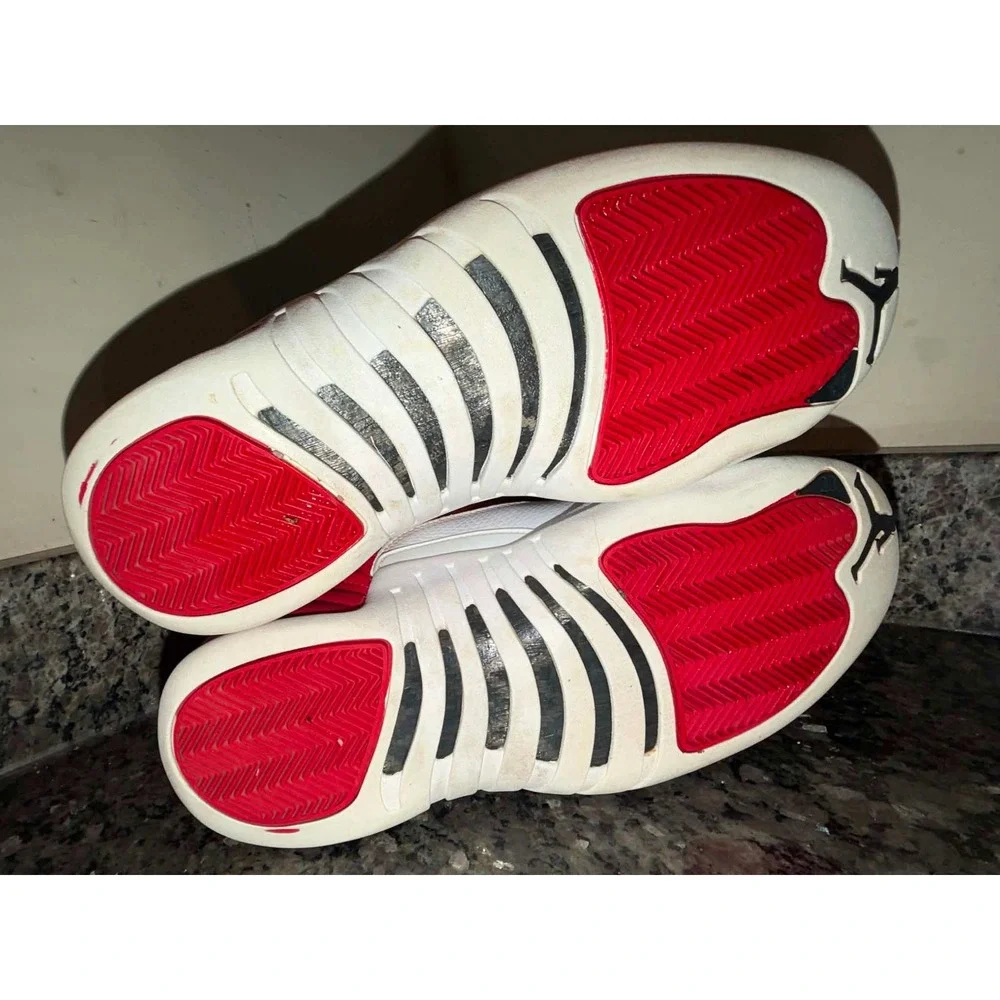 Air‎ Jordan 12 Retro Gym Red White Mens Basketball Shoes 130690-600 Size 9.5